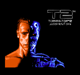 Terminator 2 - Judgment Day (Europe) Title Screen